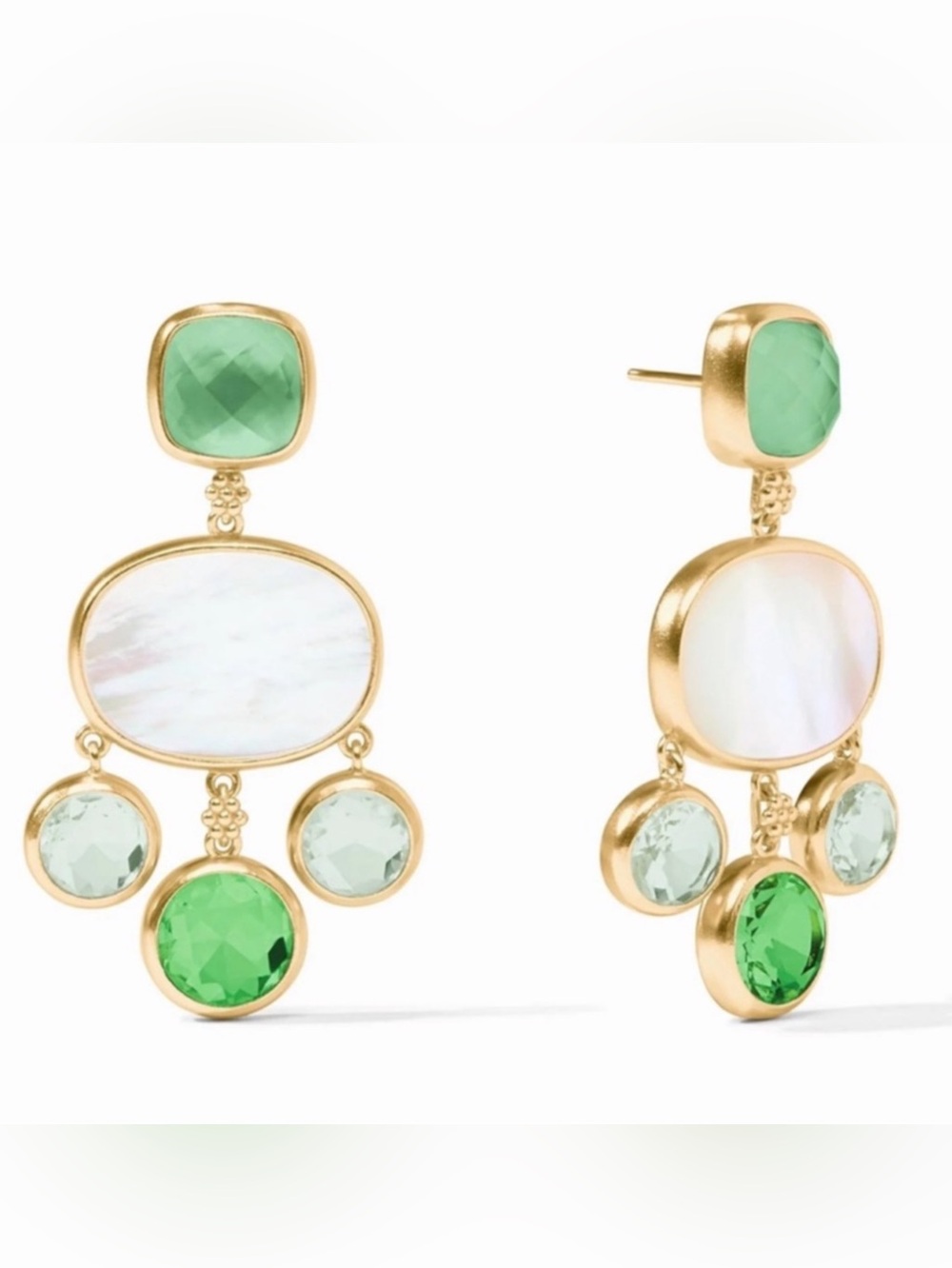 NWOT Julie Vos Kaleidoscopes Chandelier Earring